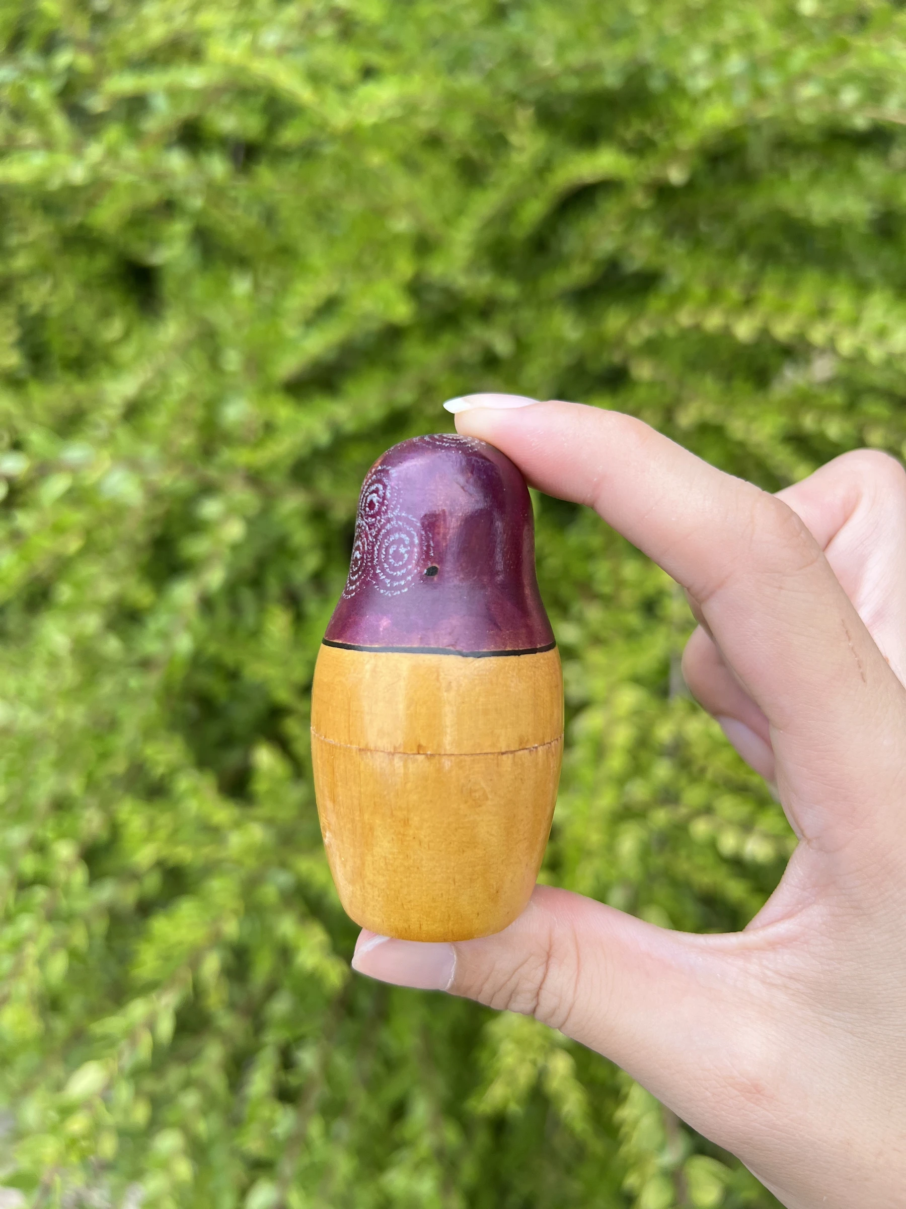 🪆 Mini muñeca rusa de madera vintage Beriozka – matrioshka – photo 10
